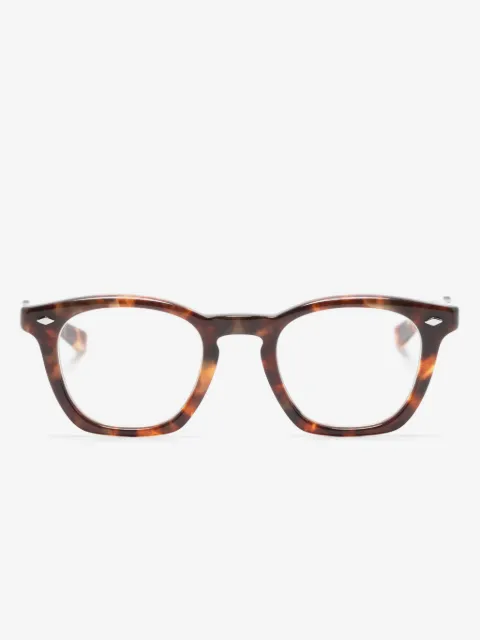 Eyevan7285 tortoiseshell round-frame sunglasses