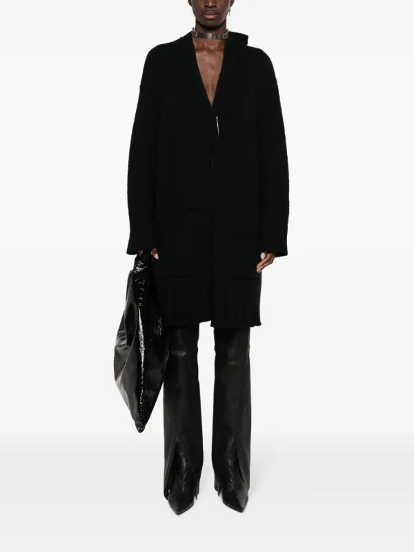 最大10%OFFクーポン Yohji JP FARFETCH | ブラック | ロングカーディガン Yamamoto ジャケット・アウター