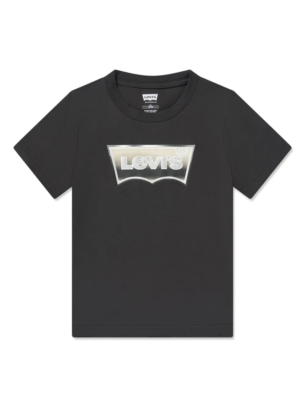 Levi's Kids Batwing cotton T-shirt - Nero