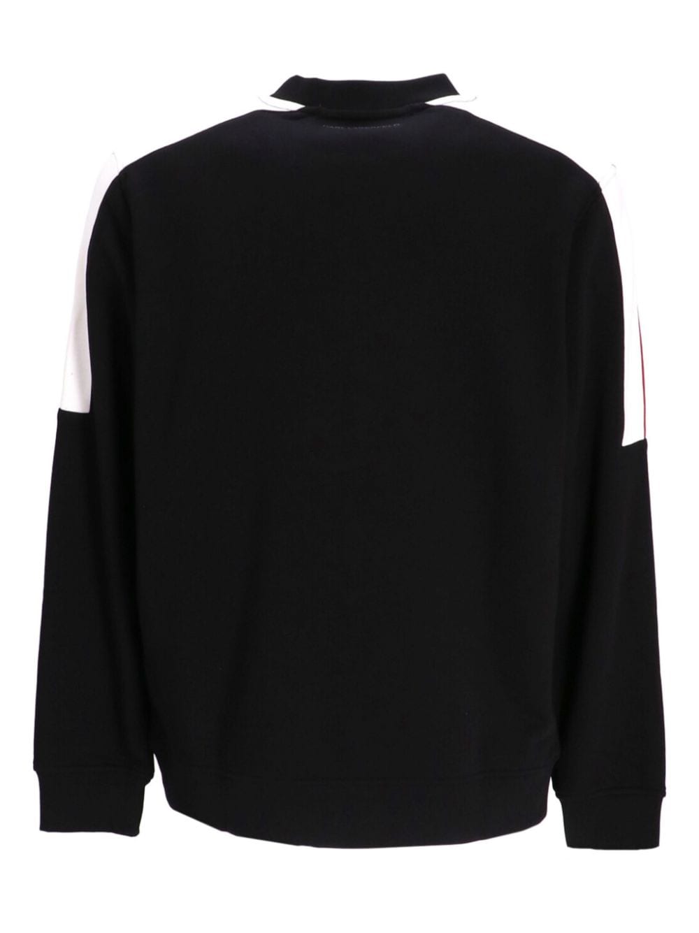 Karl Lagerfeld logo-print cotton sweatshirt - Zwart