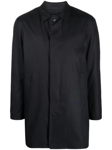 Herno waterproof button-up trench coat