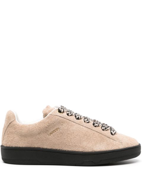 Lanvin Lite Curb suede sneakers Men