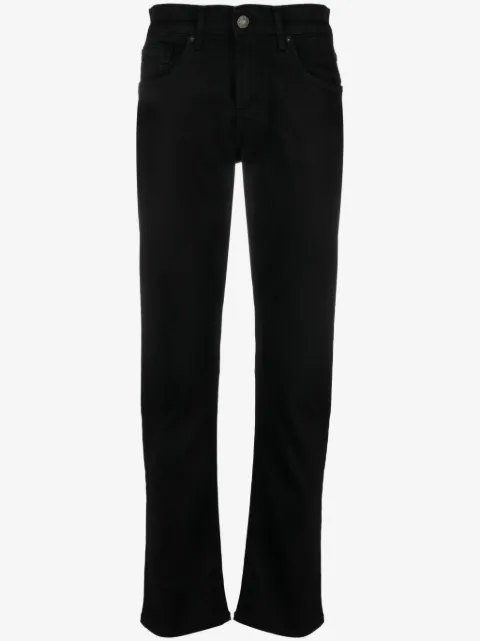 7 For All Mankind mid-rise slim-fit jeans