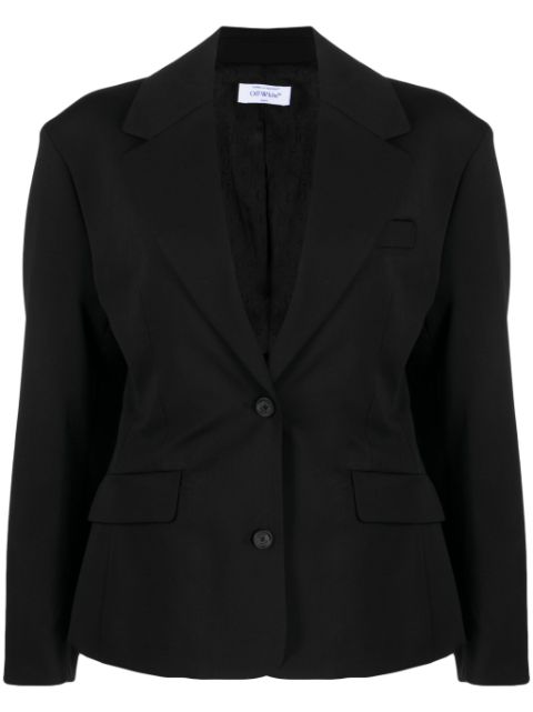 Off-White stretch-wool tailored blazer Women