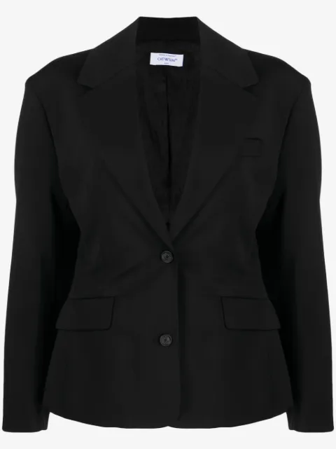 Off-White stretch-wool tailored blazer