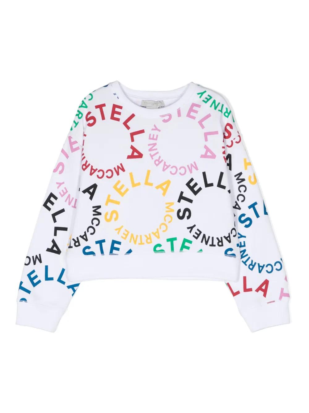 Stella McCartney Kids Circular Logo スウェットシャツ - Farfetch