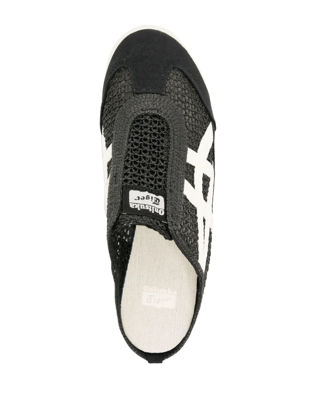 Onitsuka Tiger Mexico 66 Sabot slippers met mesh Zwart