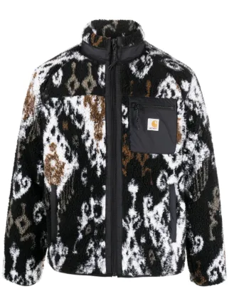 Carhartt camo fleece jacket best sale