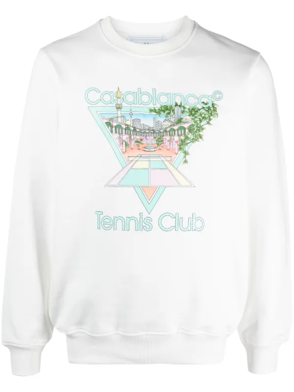 Casablanca Tennis Club Icon Sweatshirt - Farfetch