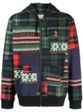 Polo Ralph Lauren patchwork cotton hooded jacket - Green