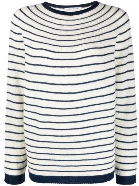 Stefano Mortari crew-neck striped jumper