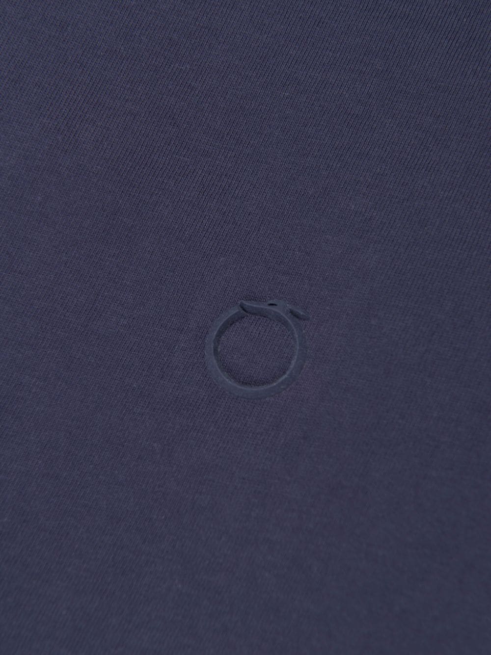 Shop Trussardi Junior Logo-detail Long-sleeve T-shirt In Blue