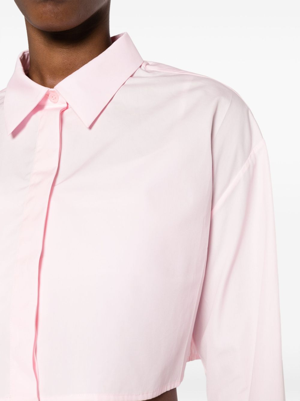 Affordable LOEWE cropped poplin cotton shirt Women