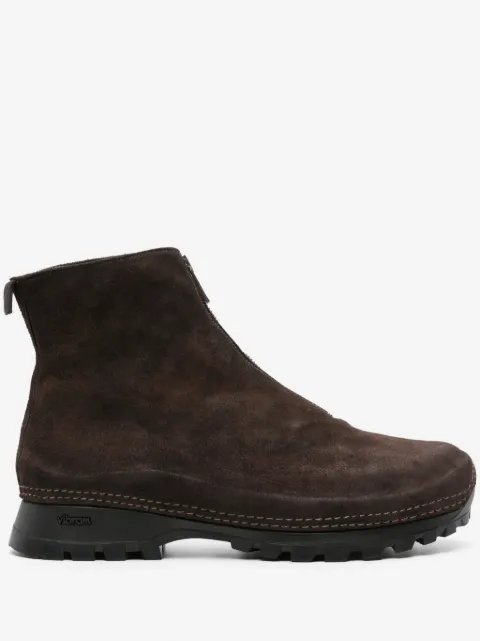 Guidi bottines à bout rond