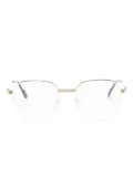 Cartier Eyewear round half-rim glasses - Gold