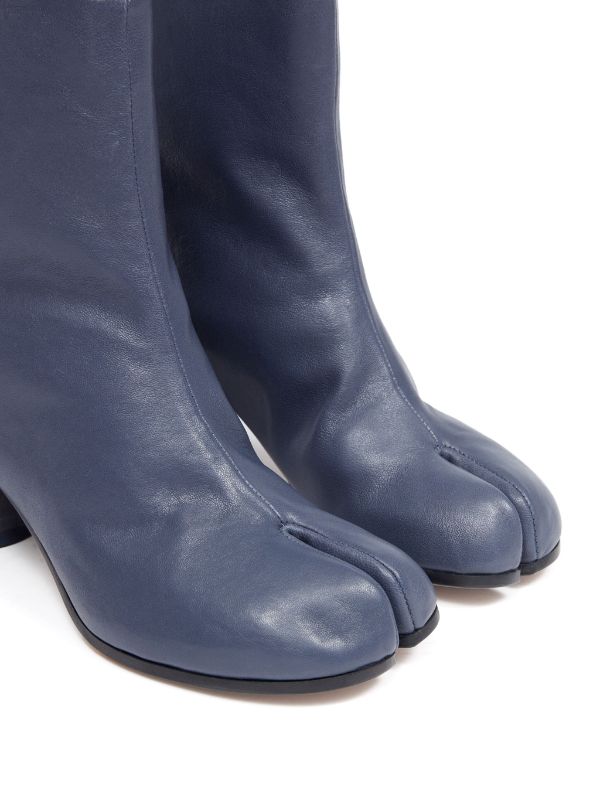Maison Margiela Tabi 60mm Suede Ankle Boots - Farfetch