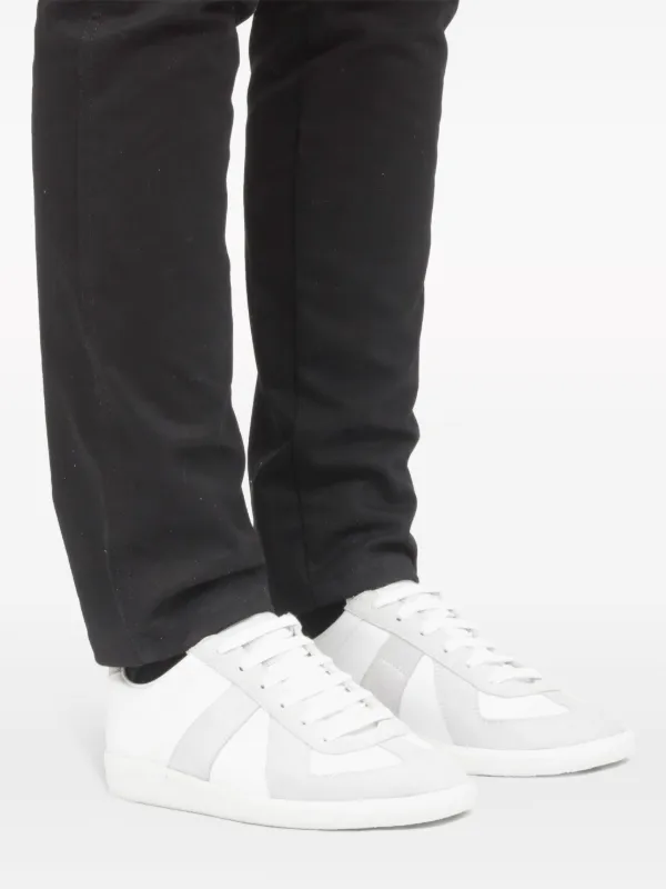 Maison Margiela Replica low-top Leather Sneakers | White