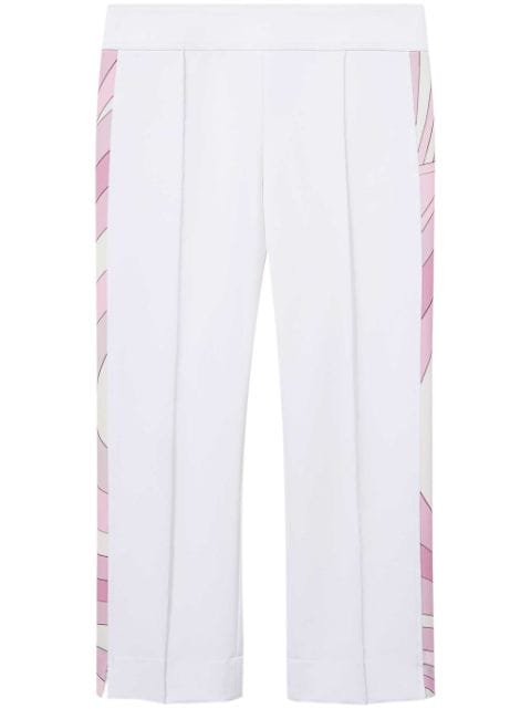 PUCCI Iride-print cropped trousers