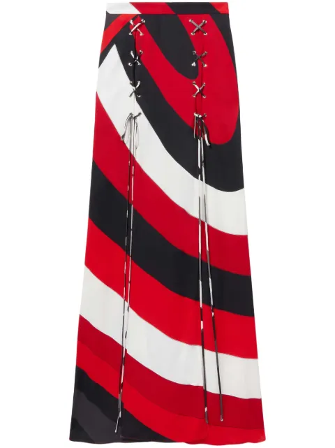 PUCCI Iride-print long skirt
