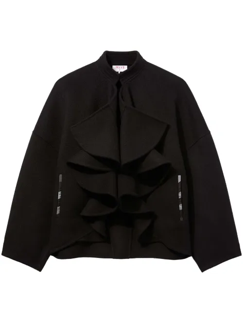 Veste en laine à volants - PUCCI - Modalova