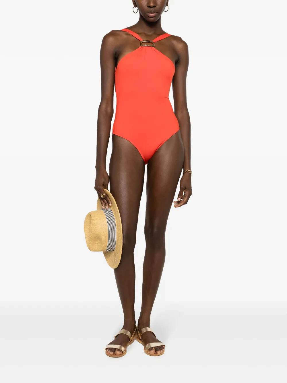 Lenny Niemeyer halter-neck open-back swimsuit | One-Pieces | Image 2