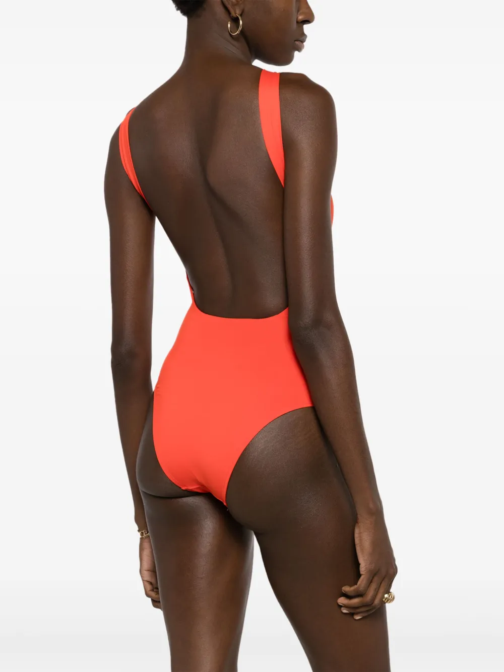 Lenny Niemeyer Halter-neck Open-back Swimsuit In Multi