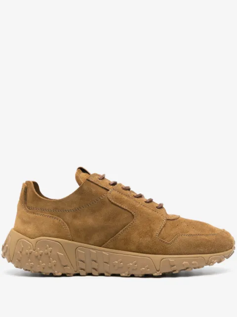 Buttero lace-up suede sneakers