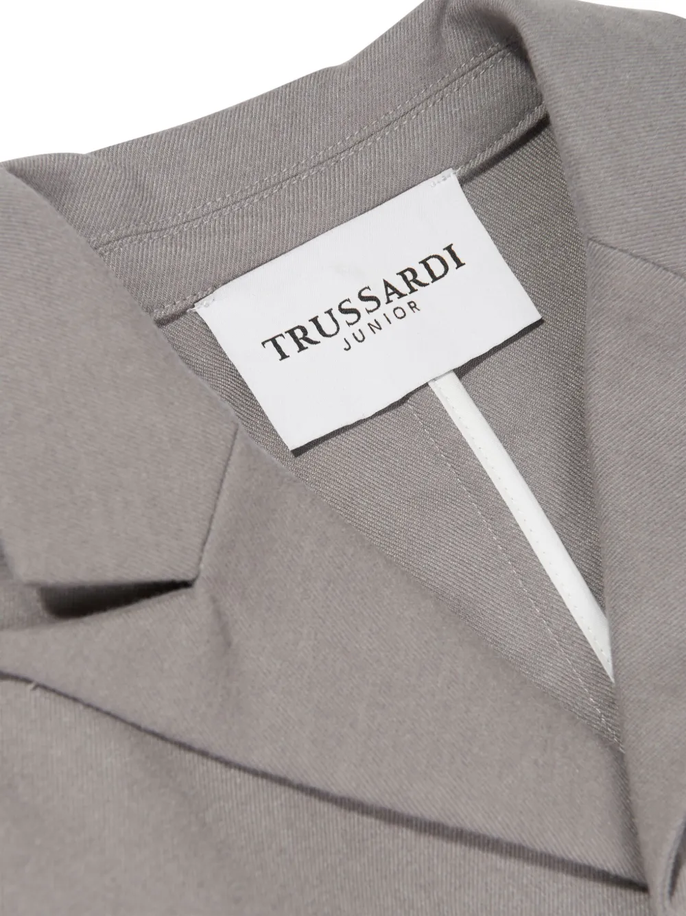 TRUSSARDI JUNIOR Gramlin blazer met enkele rij knopen Grijs