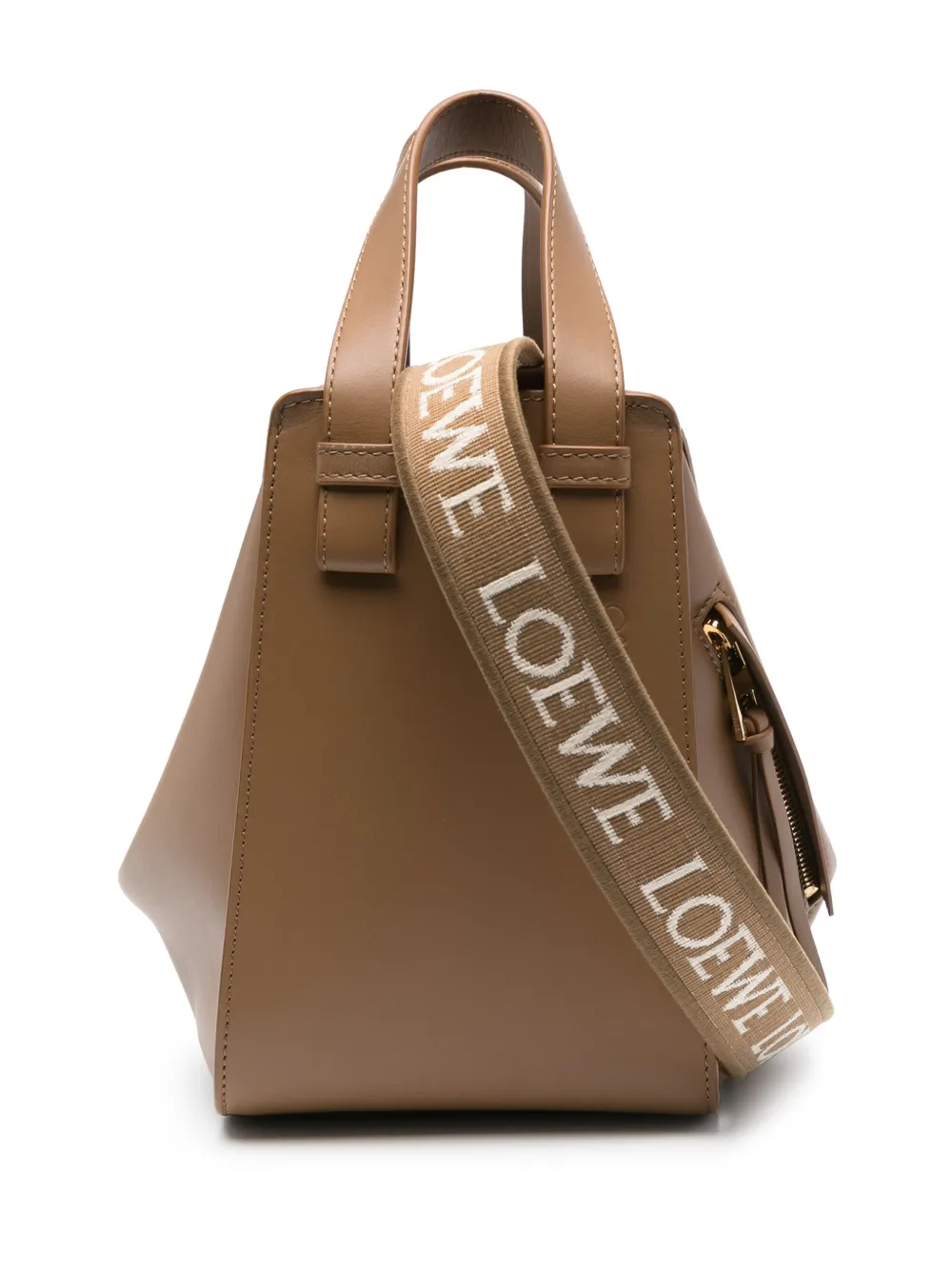 LOEWE bolsa de hombro Hammock | marrón | Image 1