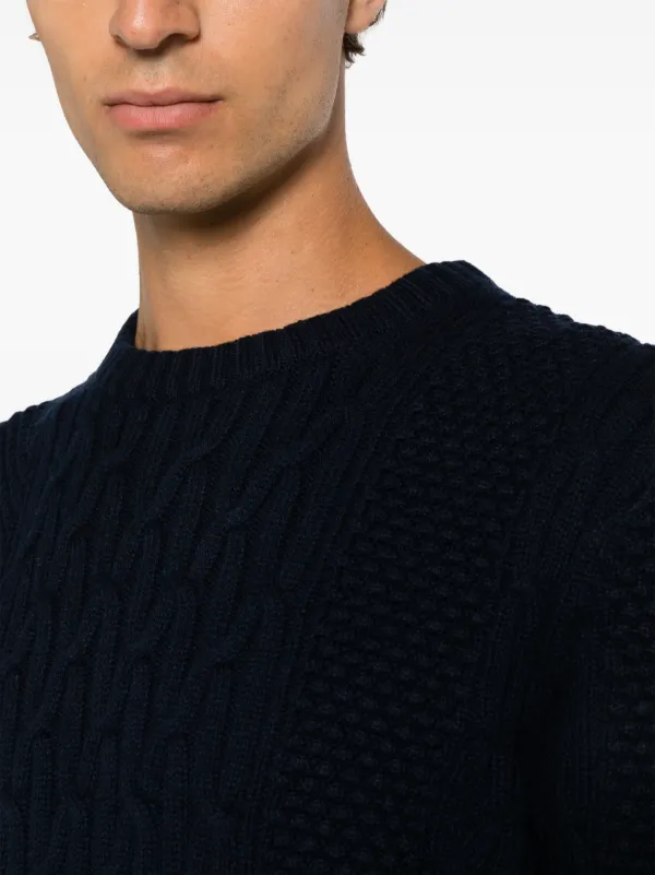 Michael Kors Collection chunky knit long sleeve Jumper Farfetch