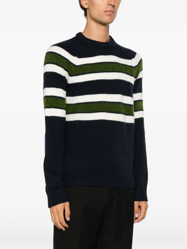 Michael kors striped sweater best sale
