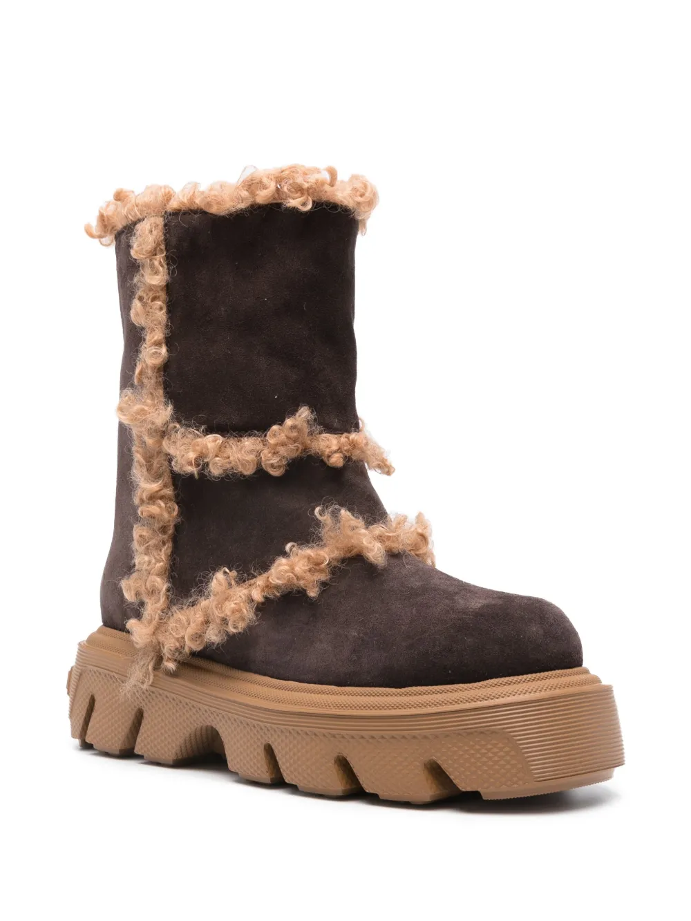 Casadei Generation C Marika 50mm boots - Bruin