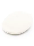 Marine Serre logo-embroidered wool beret - Neutrals