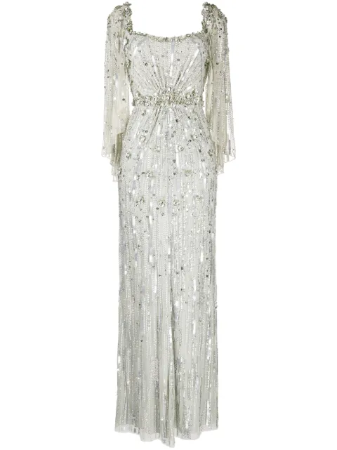 Jenny Packham Brightstar sequin-embellished tulle gown