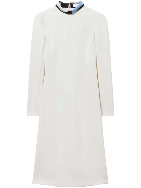 PUCCI contrast-collar midi dress