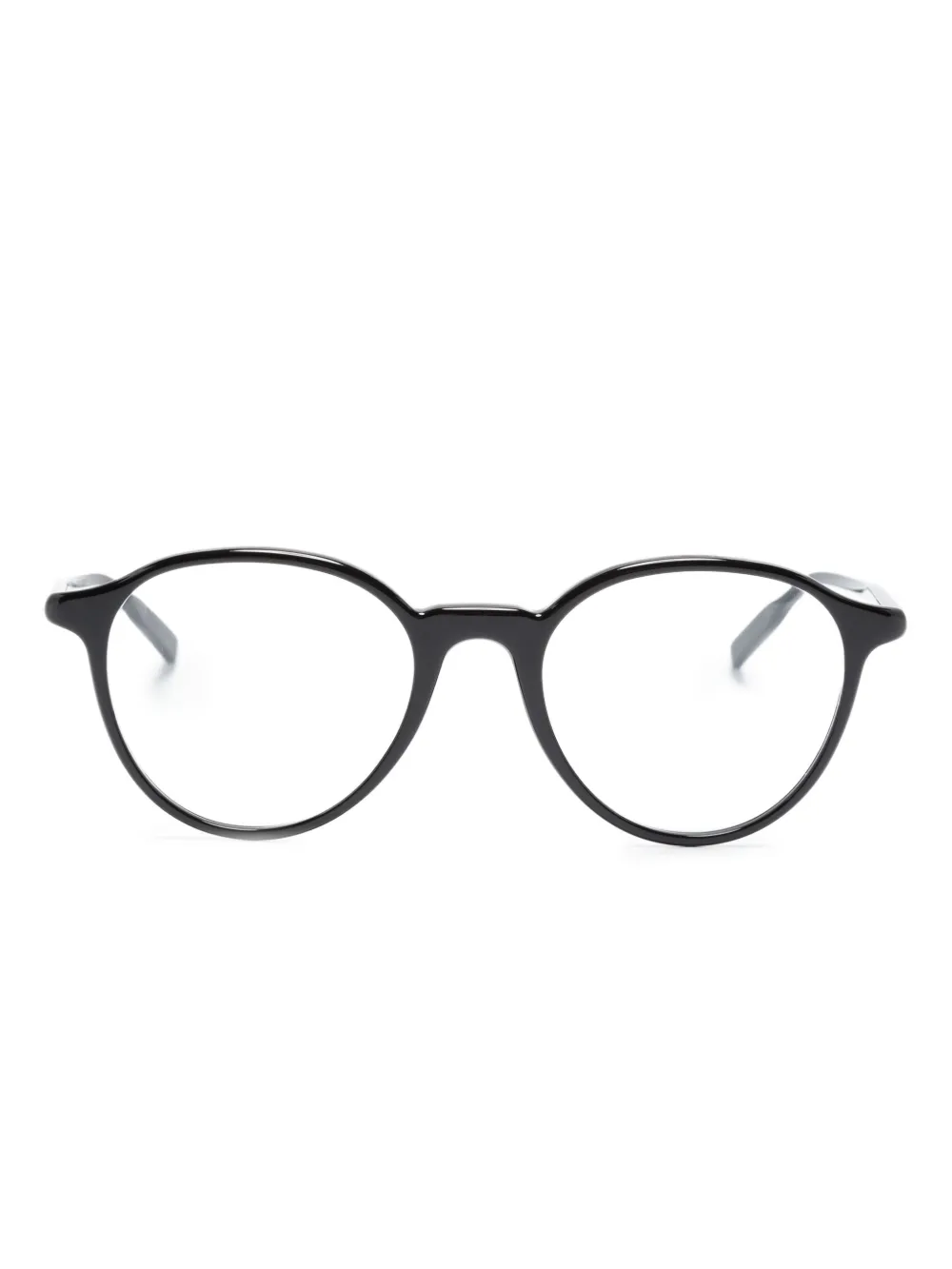 Montblanc oval-frame optical glasses | Black | Image 1