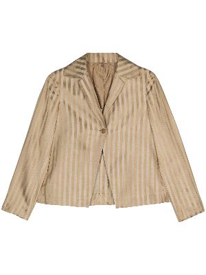 Vintage GIGLI Italy Cavalier Metallic Golden Tapestry Bronze Festive Evening Jacket deals Tails Frock Coat Striped Business Suit Blazer 90s Silk M