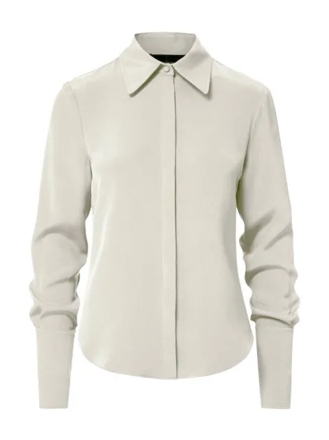 Brandon Maxwell camisa de seda The Spence