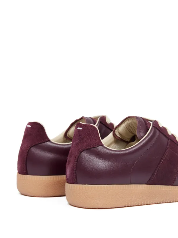【関税＆送料込み】Maison Margiela Leather Replica Sneaker MAISON MARGIELA Replica Leather and Suede Sneakers for Men