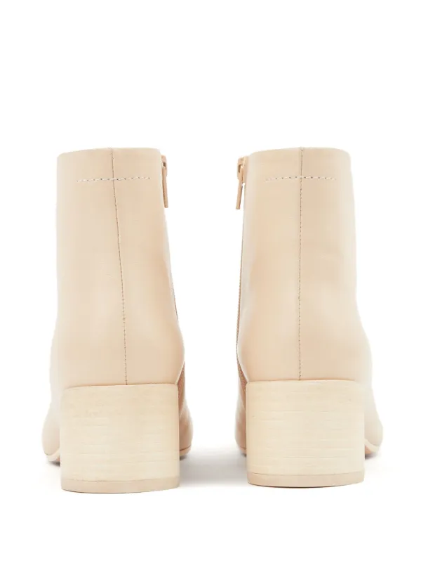 MM6 Maison Margiela Anatomic 45mm Ankle Boots Neutrals FARFETCH