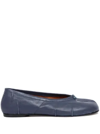 Maison Margiela Tabi New フラットシューズ | ブルー | FARFETCH JP