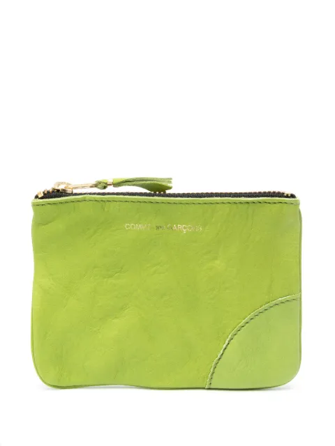 Comme Des Garçons Wallet cartera con sello del logo