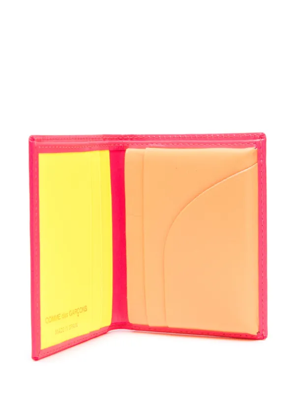 Comme Des Garçons Wallet カードケース | ピンク | FARFETCH JP