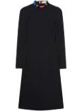 PUCCI Iride-trim midi dress - Black