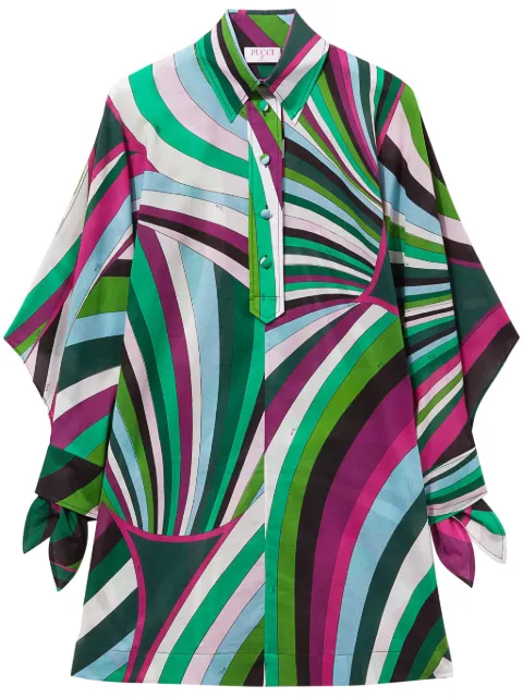PUCCI Iride-print cotton dress