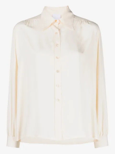 Merci button-up long-sleeve shirt