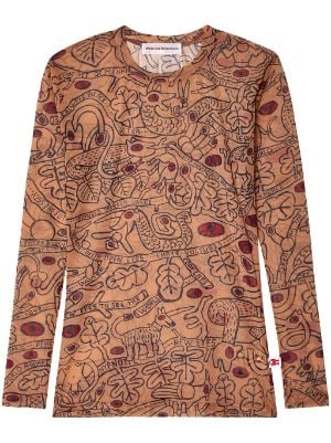 Walter Van Beirendonck Vintage Printed Sweater - - Farfetch.com