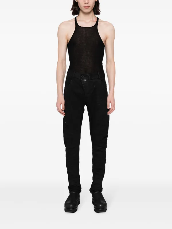 Boris bidjan saberi サルエルパンツ Boris Bidjan Saberi ダメージ サルエルパンツ | ブラック