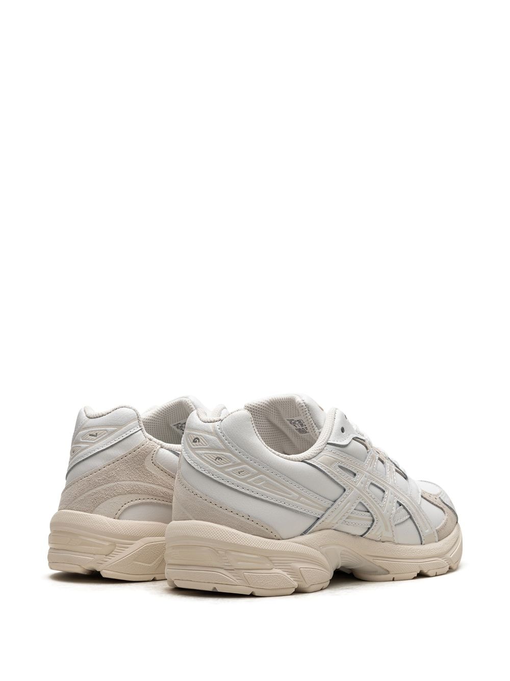 Shop Asics Gel-1130 Sneakers In White/cream