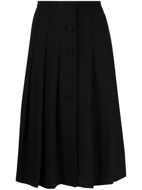 agnès b.  Galloway pleated midi skirt 